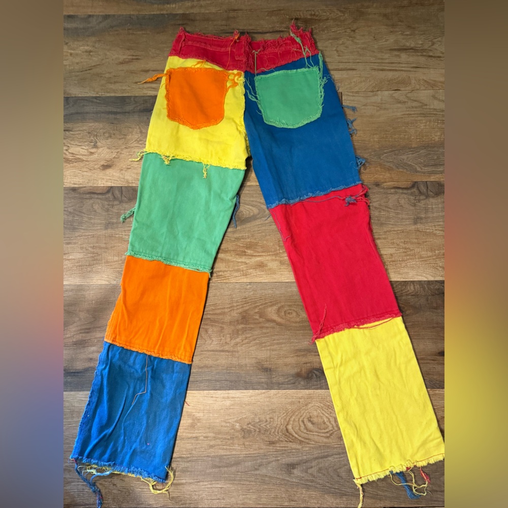 Women’s Jaded London Colorful patchwork jeans